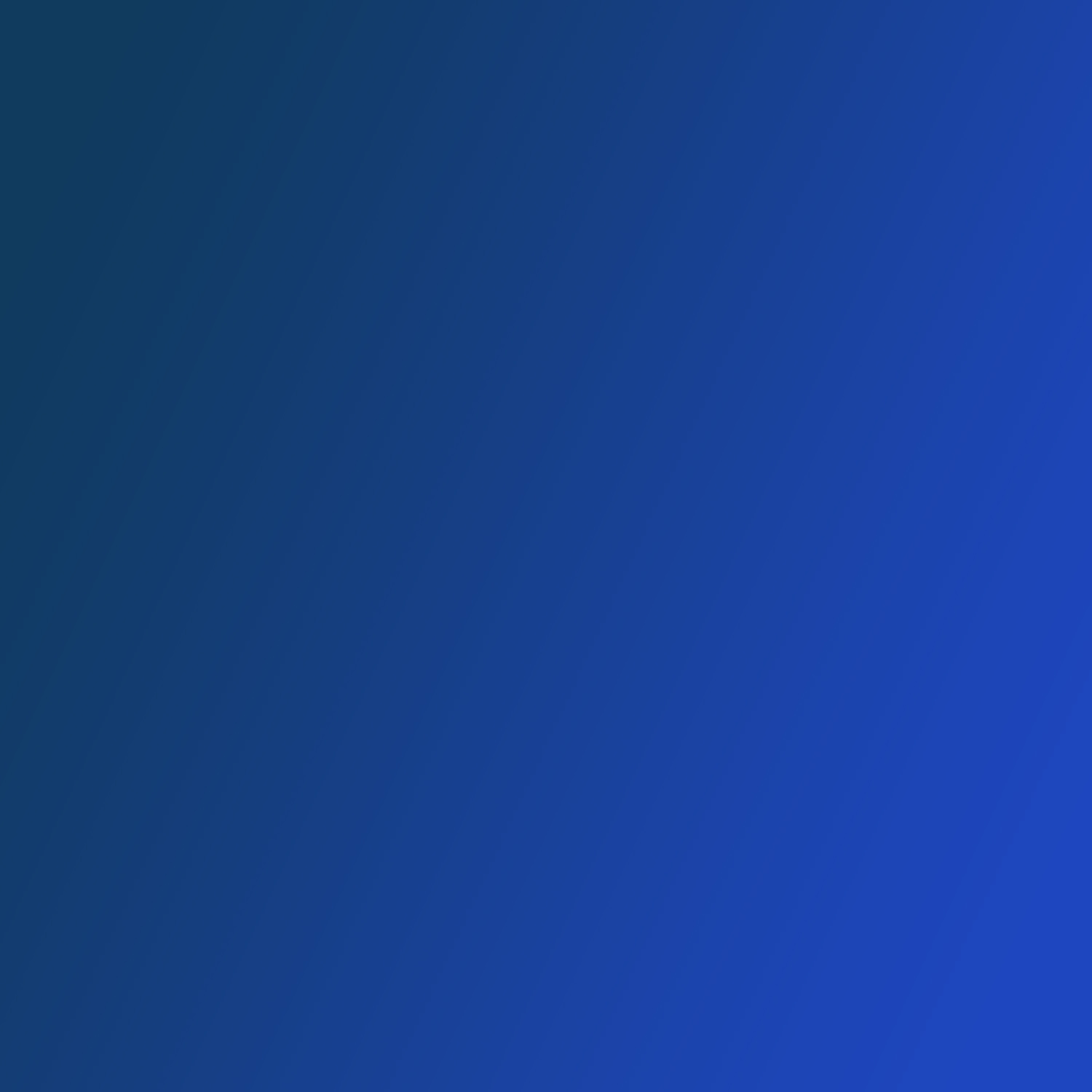blue background.